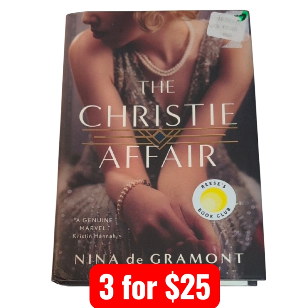 The Christie Affair by Nina de Gramont Hardback Reese's Book Club